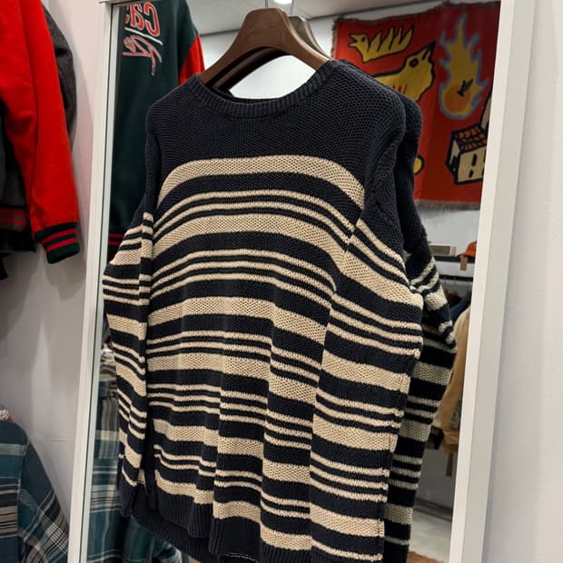 Polo ralph lauren 폴로 랄프로렌 스트라이프 린넨 니트