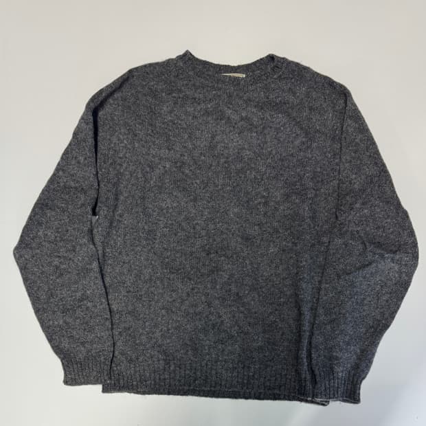 L.L.Bean 엘엘빈 미니멀 그레이 울 니트 XL