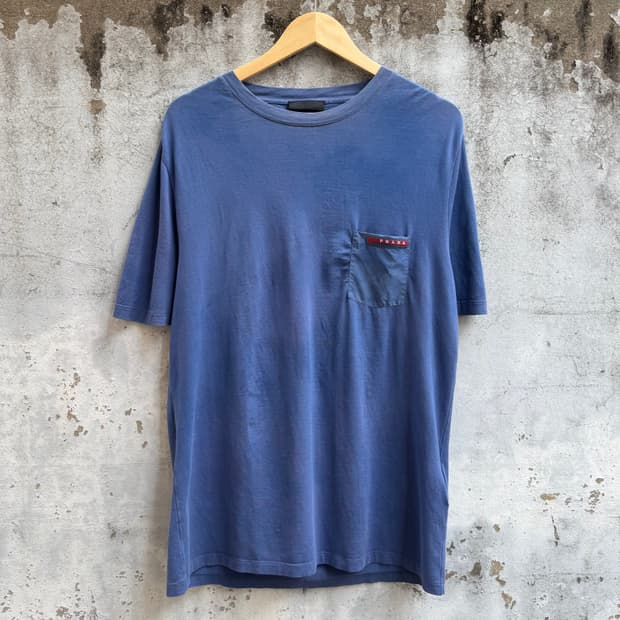 Ss18 프라다 레드탭 반팔티