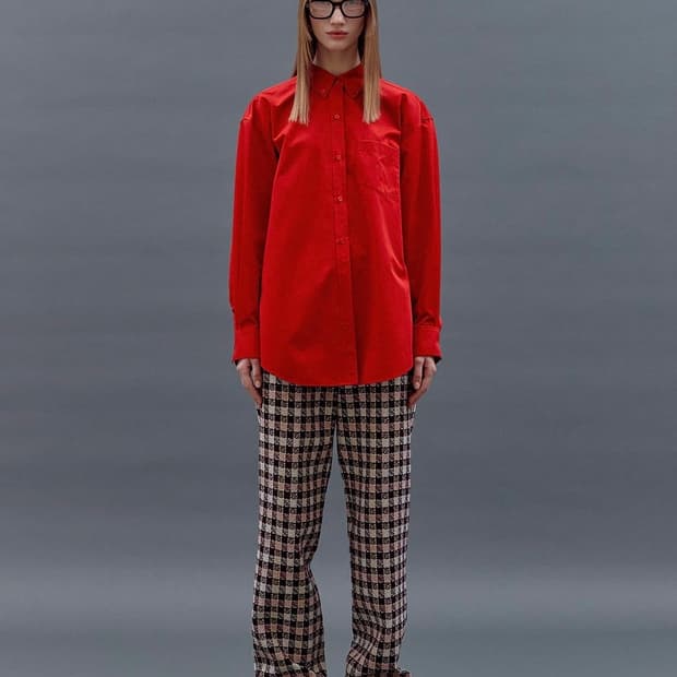 NANCYBOO 레드 셔츠