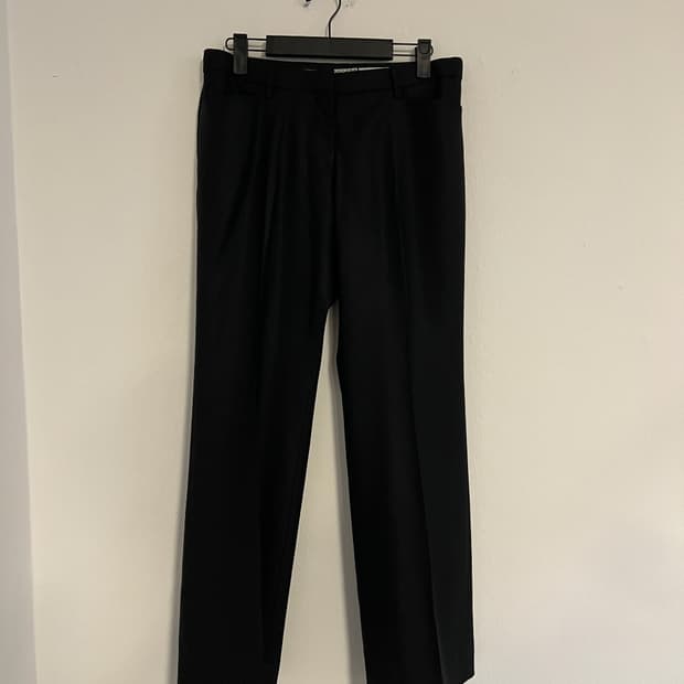 KANSAI FORL 미니멀 블랙 슬랙스 팬츠 OS