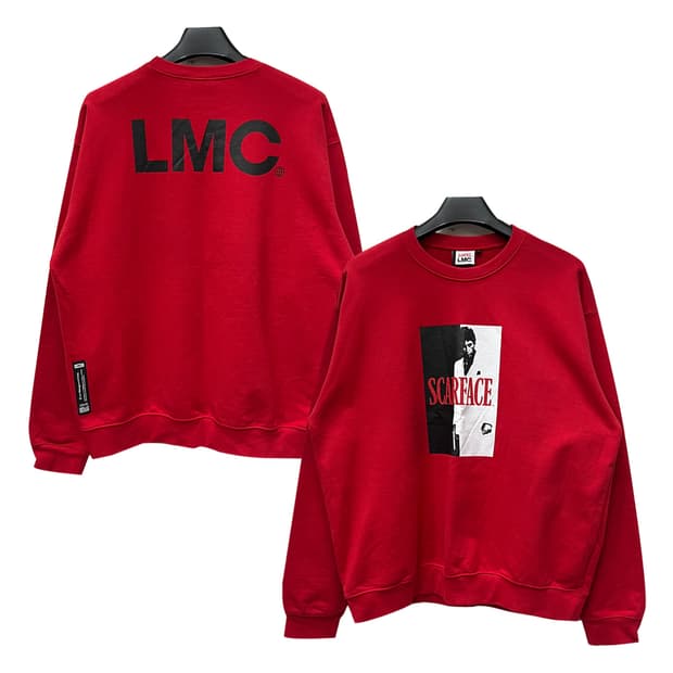 LMC 엘엠씨 x 스카페이스 스웻 맨투맨 L