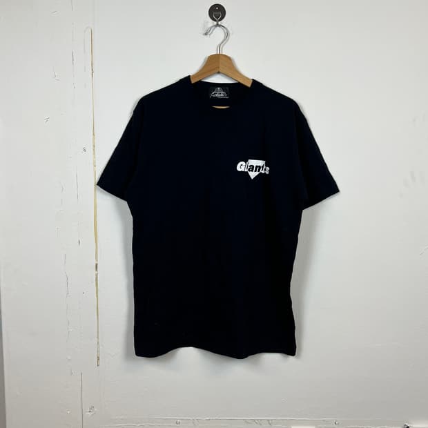 JPN 도쿄 요미우리 자이언츠 블랙 반팔 티셔츠 F