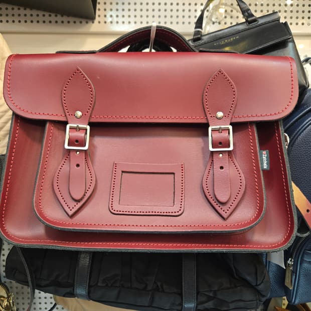 Zatchels 자첼 가방 버건디 사첼백