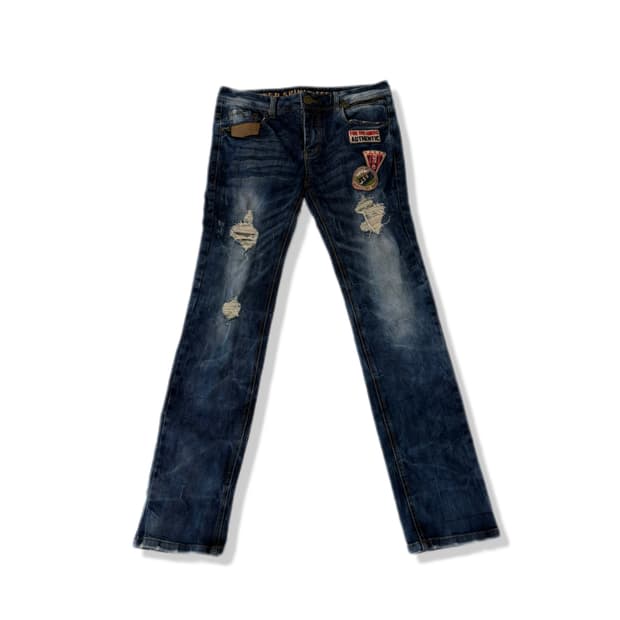 jeep vintage patch slim pants