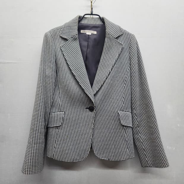 보티첼리 빈티지 패턴 숏 자켓 S