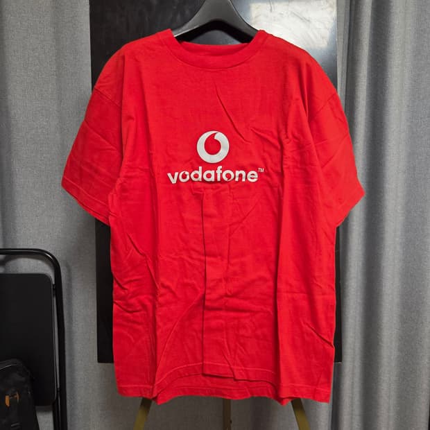 Print Star 보다폰 스폰서 반팔 티셔츠 L(100)