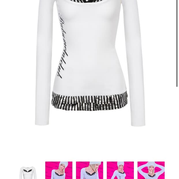 Babymetalclub 베메클 디스코 프릴 화이트탑 (판매/교환)