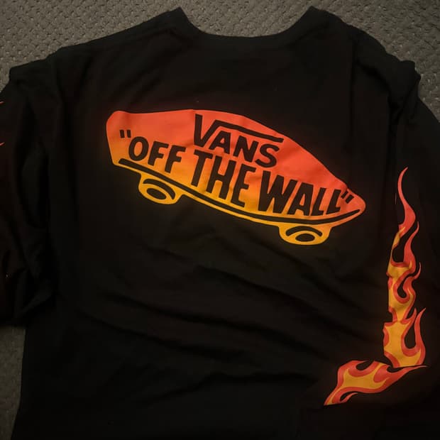 Wtaps x Vans fire 롱슬리브