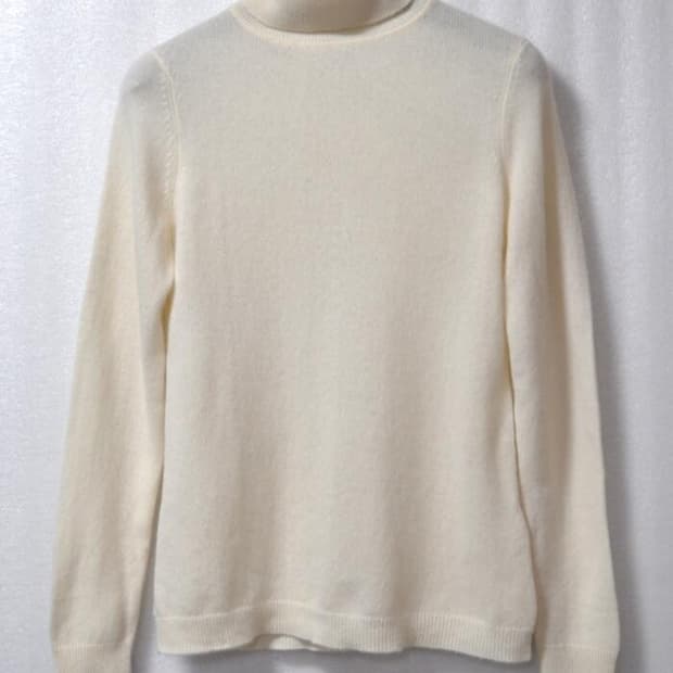 CHARTER(차터클럽)/여성캐시미어목폴라(캐시미어100%)사이즈55반