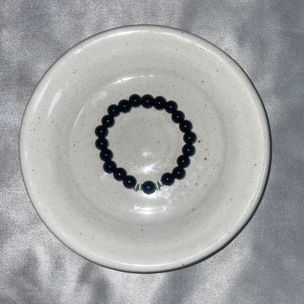 Vintage chic stone bracelet 