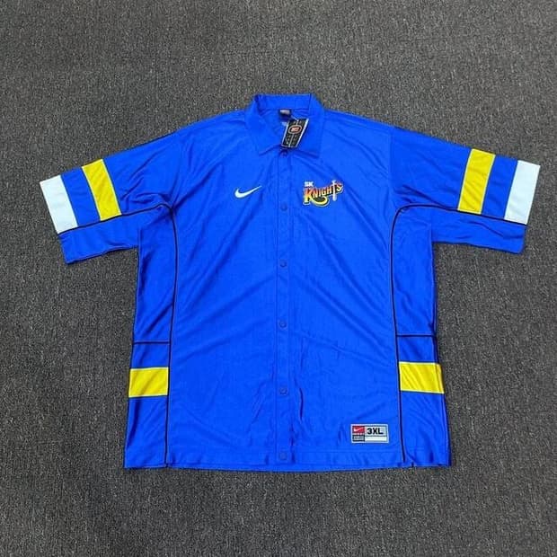 00s 나이키 서울 SK 나이츠 새틴 베스킷볼 져지 