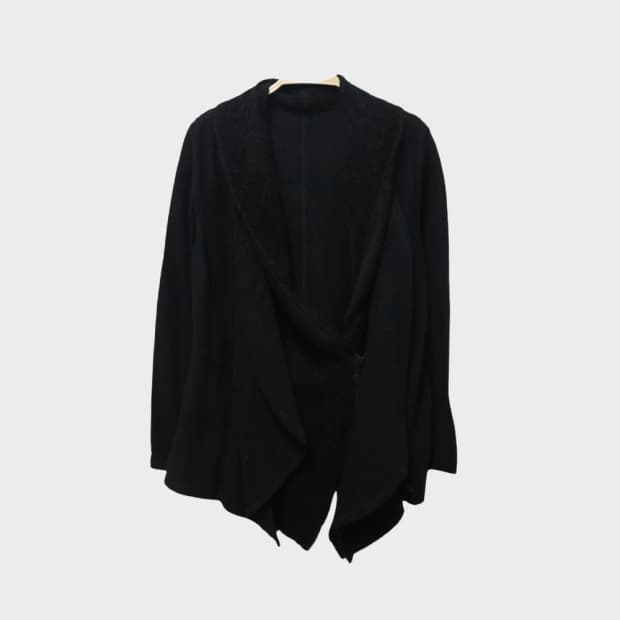 COMME CA WALK 유니크 울 혼방 가디건 62161