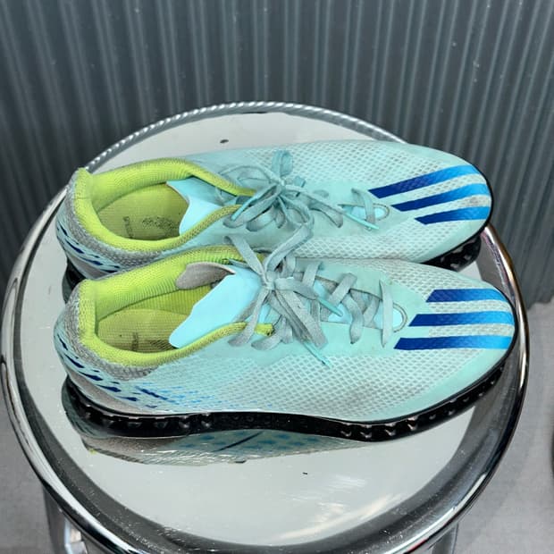 [265] 아디다스 adidas 엑스 X 민트 삼선 경량 축구화 풋살화