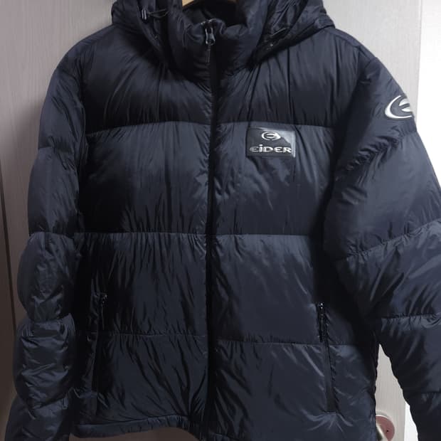 아이더 구스다운 숏패딩, L