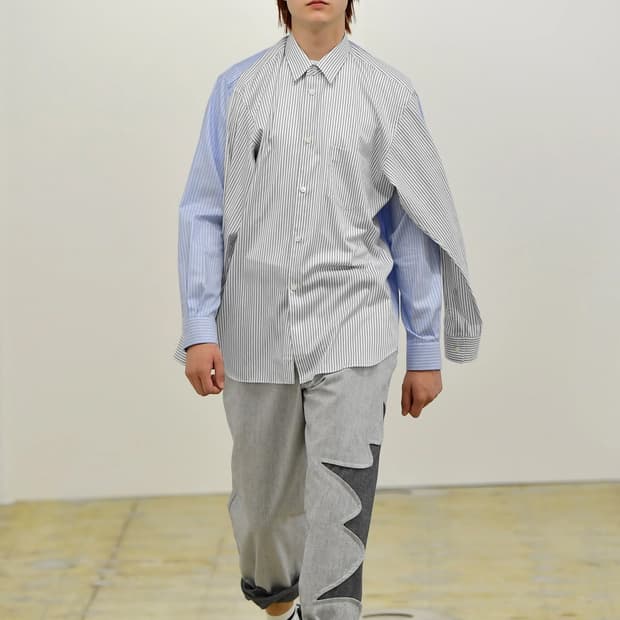 꼼데가르송 셔츠 22ss 데님