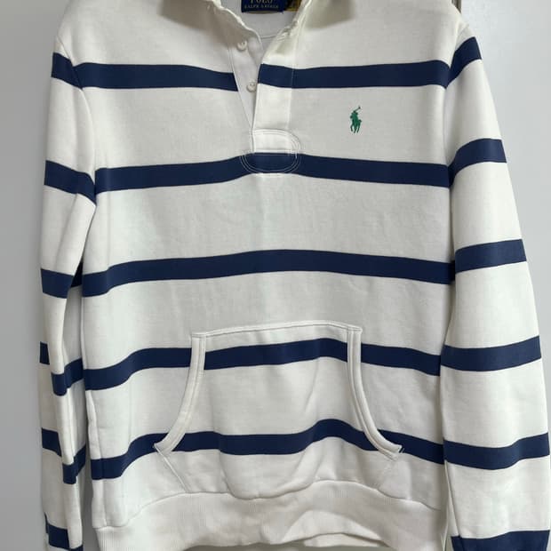 폴로 럭비 스트라이프 스웻셔츠/맨투맨