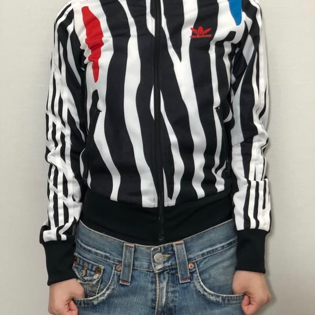 빈티지 아디다스 지브라 져지