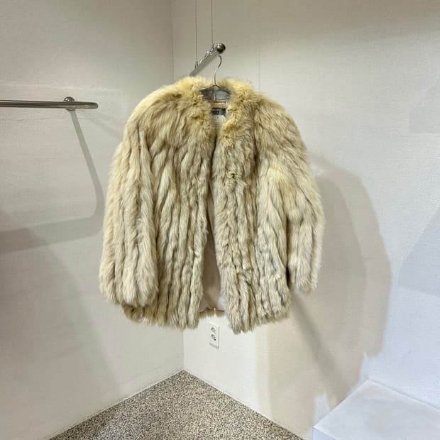 사가폭스 퍼 코트