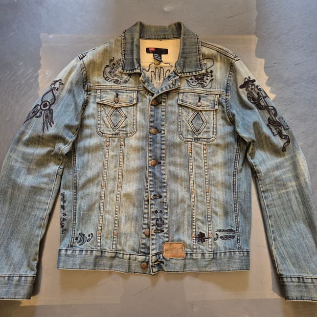 00s DIESEL 데님 자켓