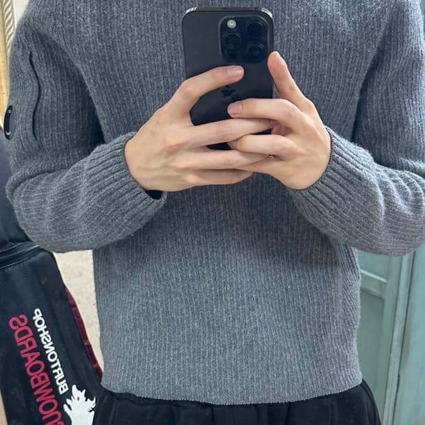 C.P. Company 챠콜 니트 m