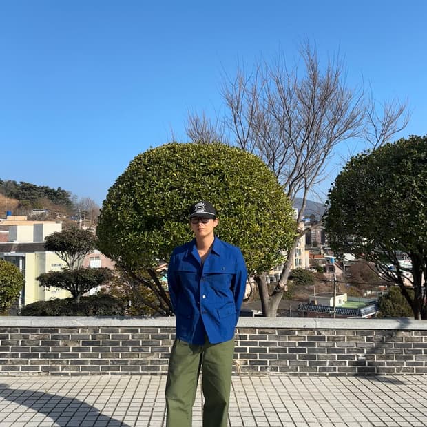 80년대 세르비아 밀리터리 워크 자켓