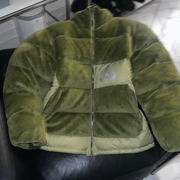 Palace Polartec High Loft Puffa Olive 🌳