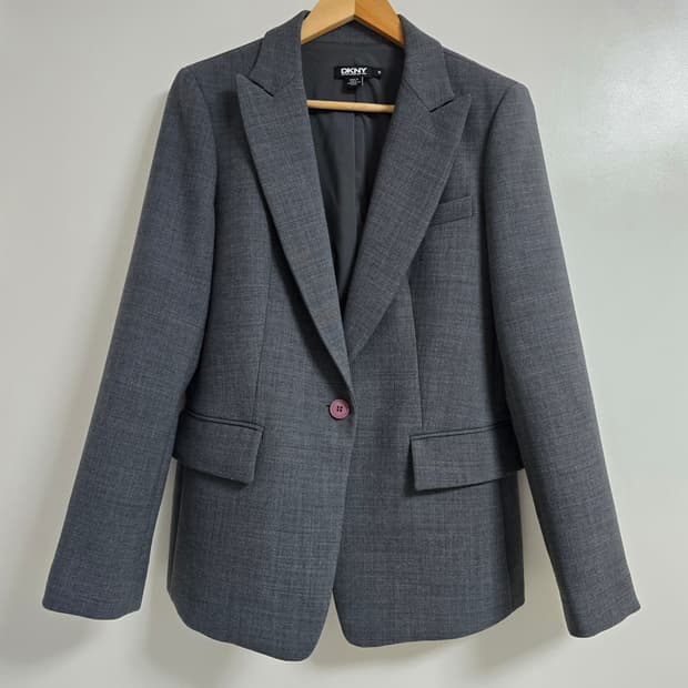 DKNY 도나카란 울 블렌드 블레이저 made in italy