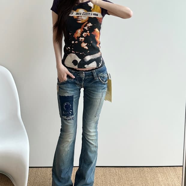Hysteric glamour 90s surf tee