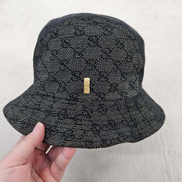 [F] 고급 데님 버킷햇 모자  0120Y2