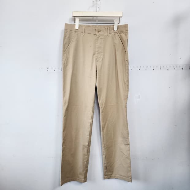 빈폴 베이지색 면바지