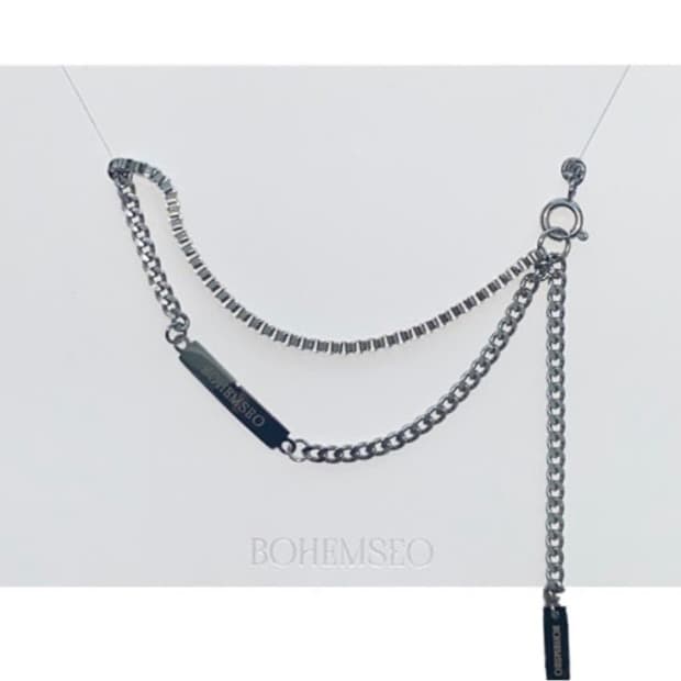 보헤미안서울 보헴서 레이어드 체인 목걸이 새상품