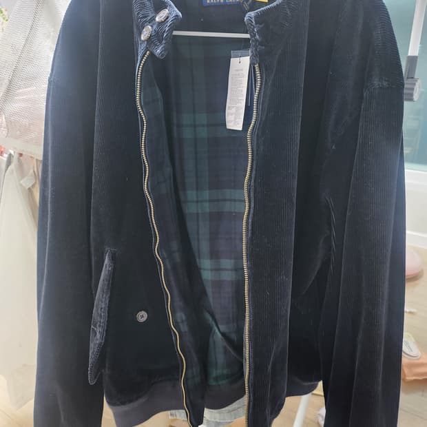 폴로 바라쿠다 코듀로이 네이비 XL 새상품 정품