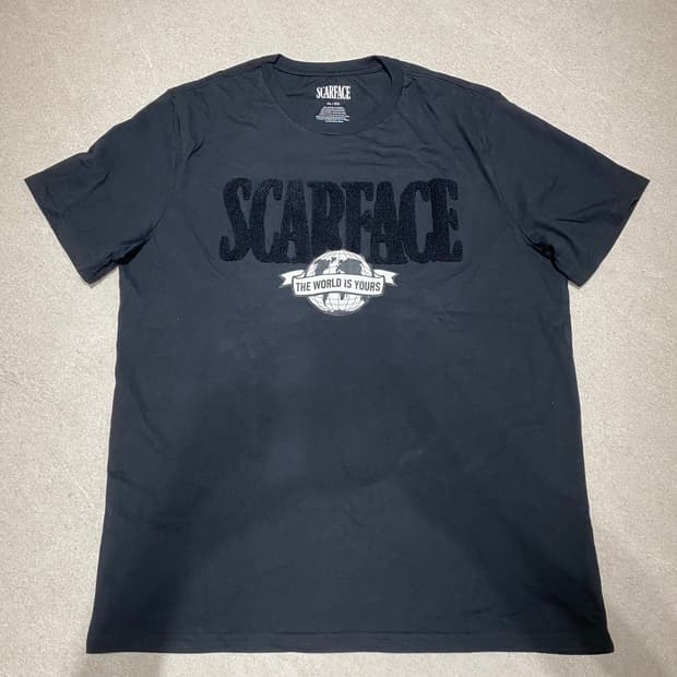 빈티지 Scarface 티셔츠 xl