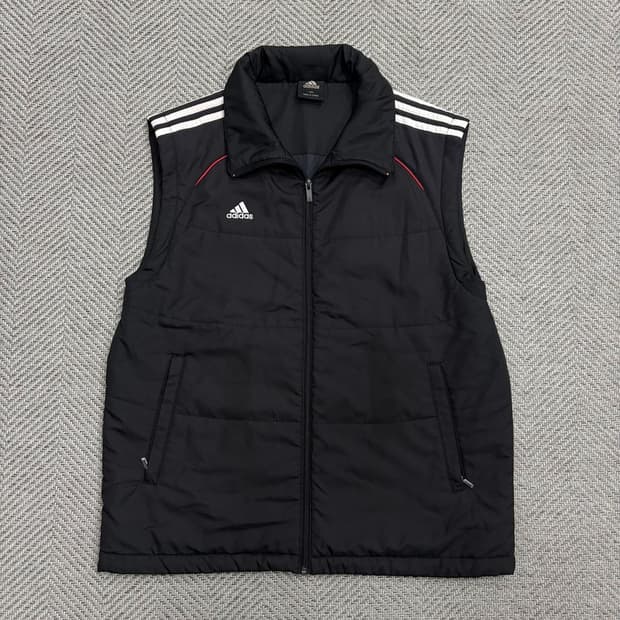 아디다스 삼선 패딩 베스트 v1762