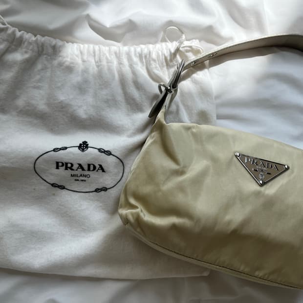 Prada tessuto 숄더백