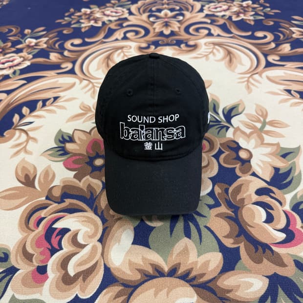 (OS)뉴에라 Newera 발란사 로고 볼캡(블랙)