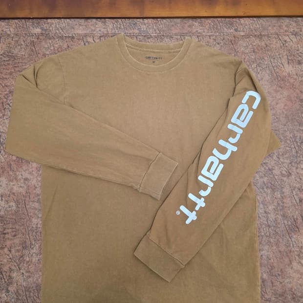 칼하트 롱슬리브 브라운
