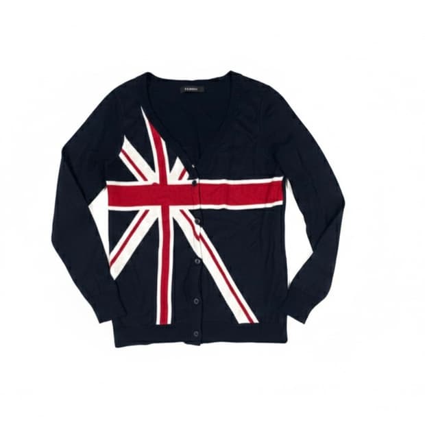 Pageboy 유니온잭 가디건