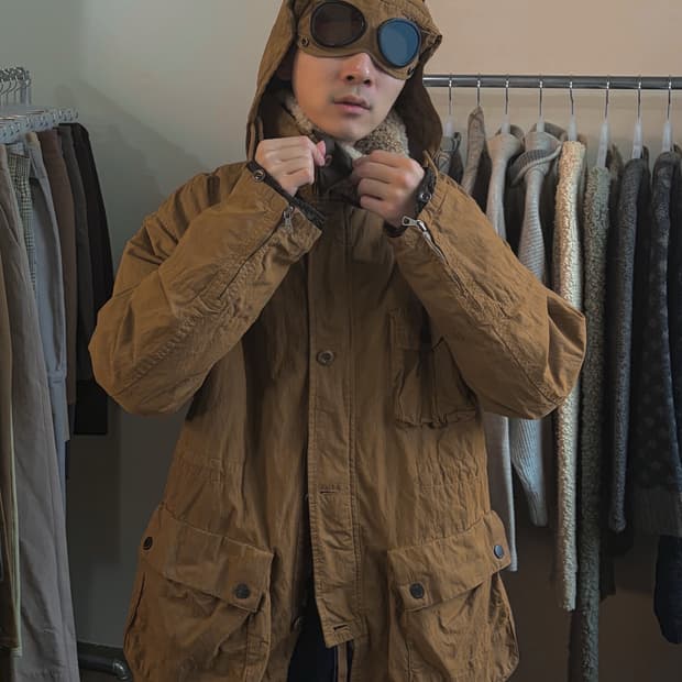 [L]00s CP컴퍼니 밀레 밀리아 고글 라이너 자켓 아카이브