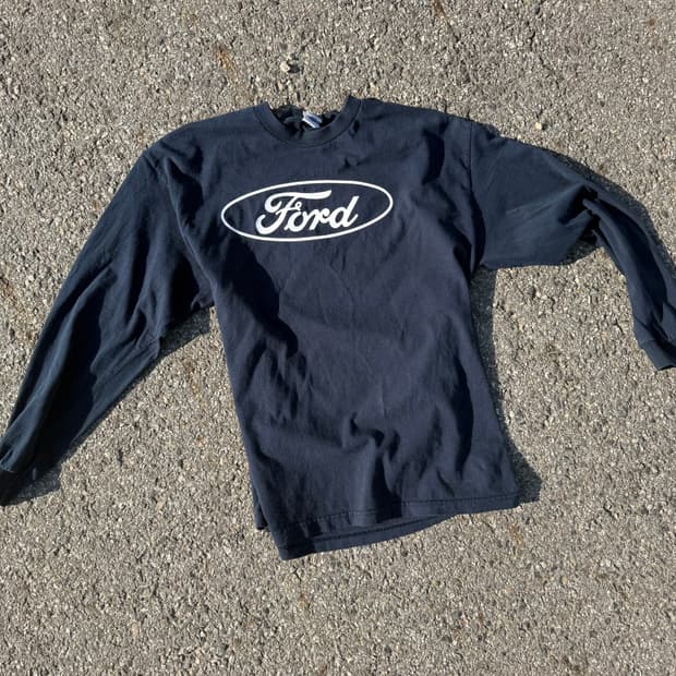 90s Ford racing long sleeve 포드 빅로고 긴팔티셔츠