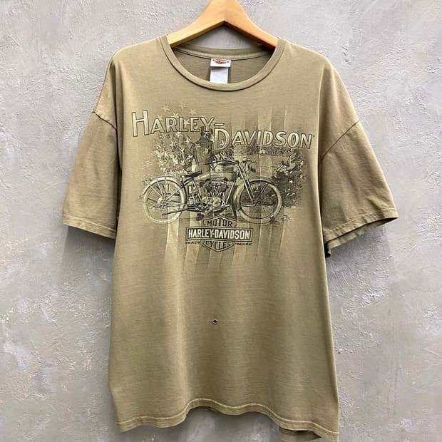 [XL] 할리 데이비슨 2017 빈티지 반팔 티셔츠