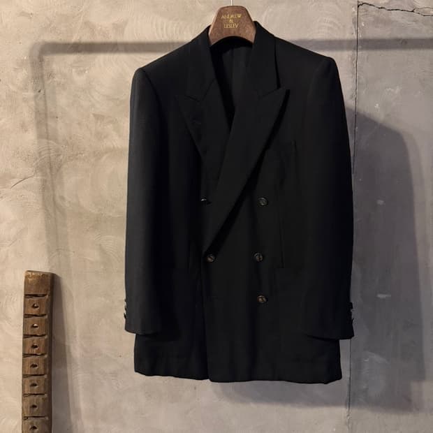 크리스찬 디올 은장 더블브레스티드 자켓 남성100