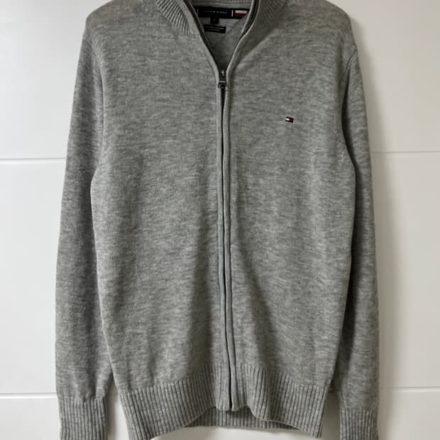 타미 니트 집업