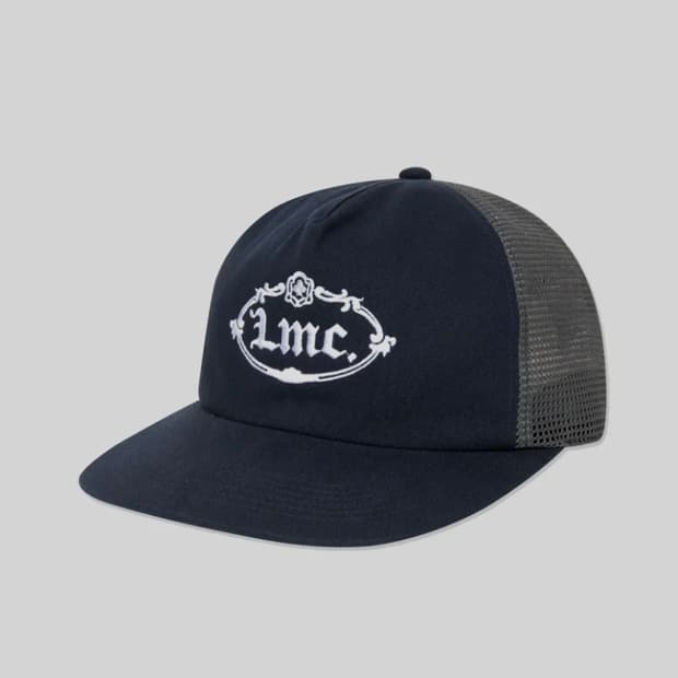 LMC GOTHIC OVAL MESH CAP (navy) 볼캡 모자
