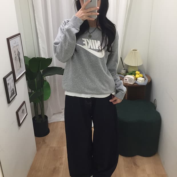 여성 나이키 스웻맨투맨 95~100