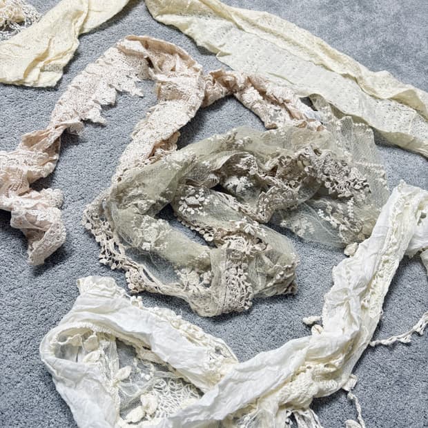 Fairy-grunge scarf collection 4PCS