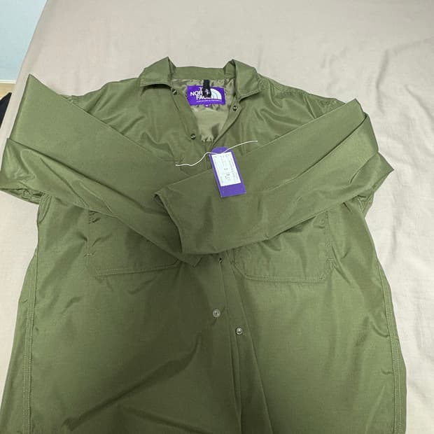 노스페이스 퍼플라벨 립스탑 셔츠 M