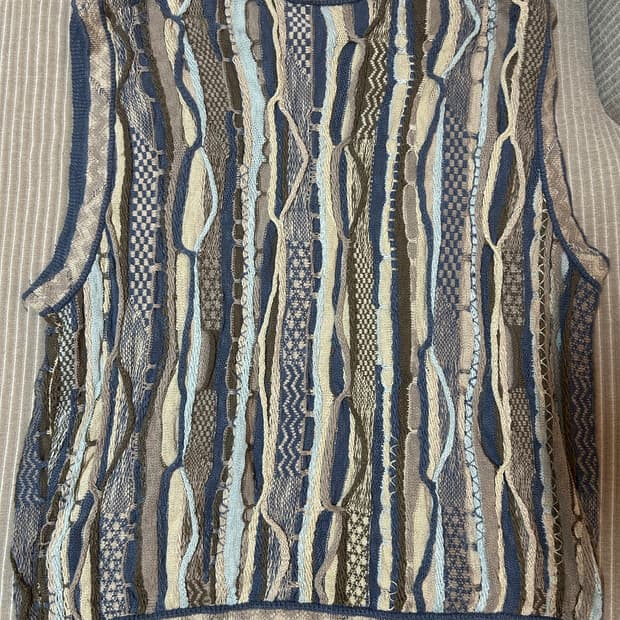 Kapital 7G 캐피탈 니트 Gaudy vest