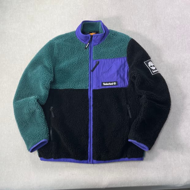 95 팀버랜드 양털 플리즈 집업